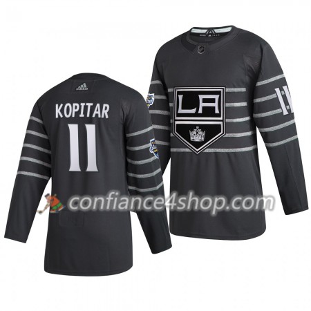 Adidas Maillot de Hockey Los Angeles Kings Anze Kopitar 11 Gris 2020 NHL All-Star Authentic - Homme